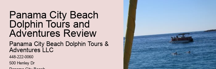 How far in advance should I book a dolphin tour in Panama City Beach